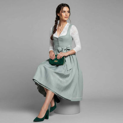 Elegant Dirndl Dress | Women's Oktoberfest Costume Outfit