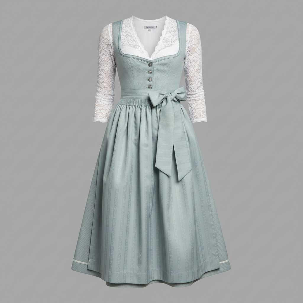 Elegant Dirndl Dress | Women's Oktoberfest Costume Outfit