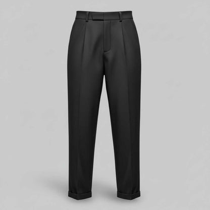 Elegant High Waist Trousers | Women's Office Wear