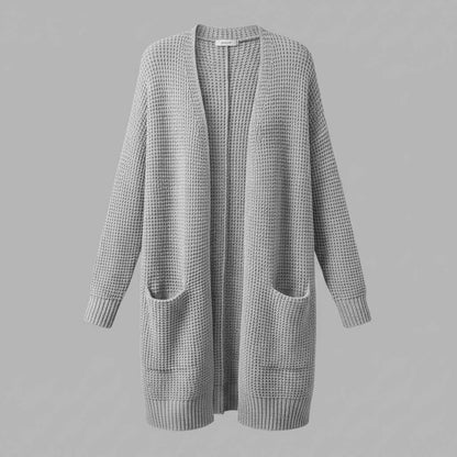 Elegant White Cardigan | Women's Long Cardigan Sweater