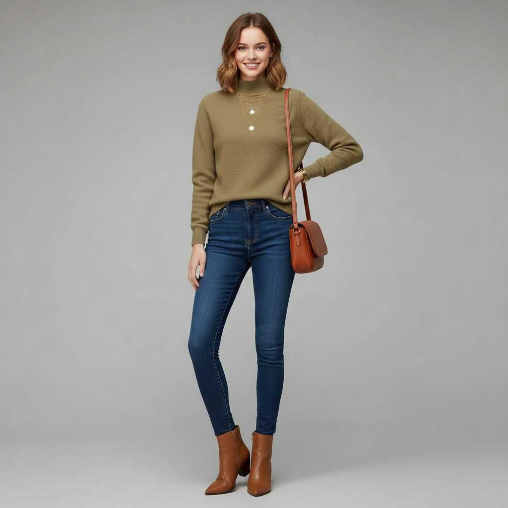 Elegant Women's Sweater | Stylish Versatile Knitwear