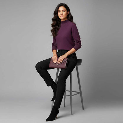 Elegant Women's Sweater | Stylish Versatile Knitwear