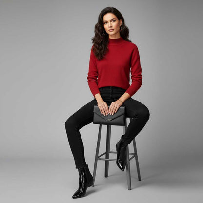 Elegant Women's Sweater | Stylish Versatile Knitwear