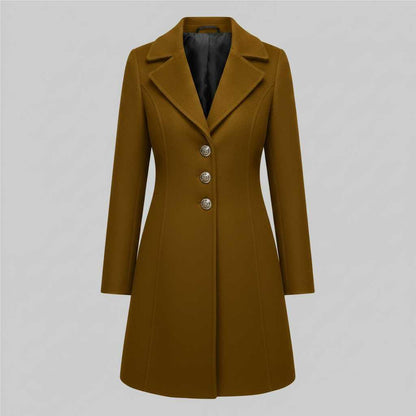 Elegant Wool Coat for Women | Winter Outerwear