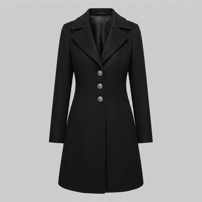 Elegant Wool Coat for Women | Winter Outerwear