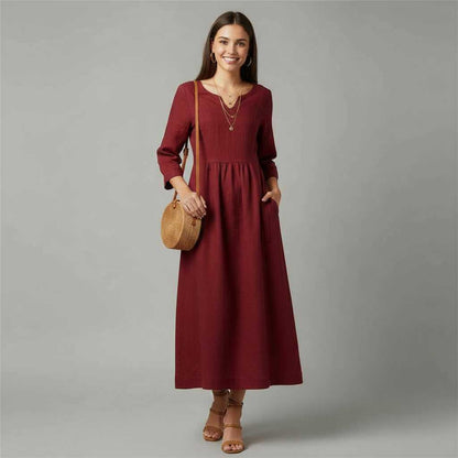 Isabel | Women's Elegant Comfortable Maxi Dress