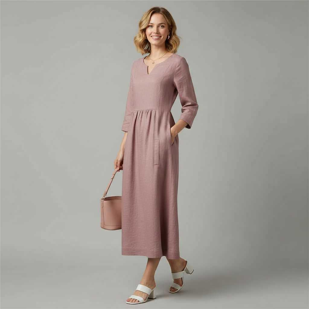 Isabel | Women's Elegant Comfortable Maxi Dress