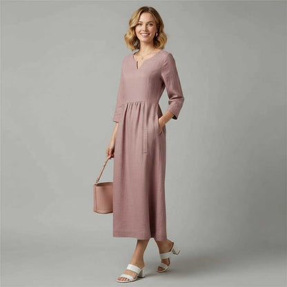 Isabel | Women's Elegant Comfortable Maxi Dress