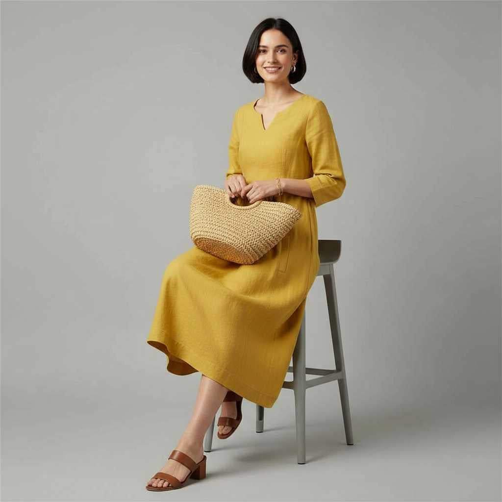 Isabel | Women's Elegant Comfortable Maxi Dress