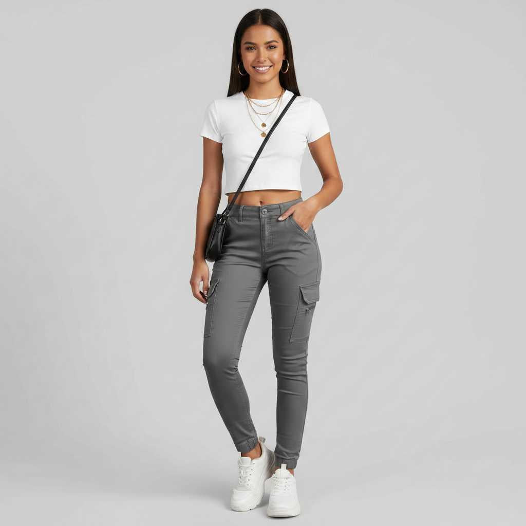 Urban Chic Women's Cargo Pants | Stylish and Comfortable