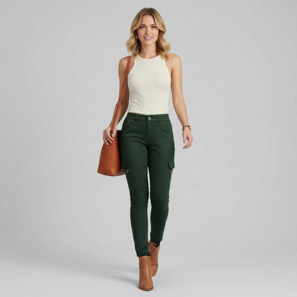 Urban Chic Women's Cargo Pants | Stylish and Comfortable